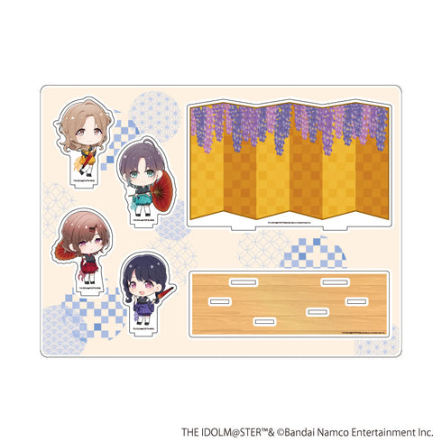 『アイドルマスター シャイニーカラーズ』アクリルジオラマ10/283プロ ノクチル 舞姫彩華ver.(ミニキャライラスト)