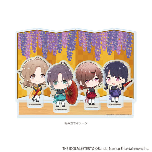 『アイドルマスター シャイニーカラーズ』アクリルジオラマ10/283プロ ノクチル 舞姫彩華ver.(ミニキャライラスト)