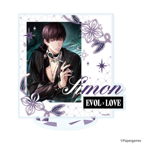 『恋とプロデューサー~EVOL×LOVE~』アクリルスタンド71/シモン・芳醇な美酒(公式イラスト)
