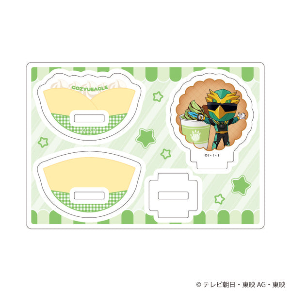 『ナンバーワン戦隊ゴジュウジャー』ゆらゆらアクリルスタンド04/ゴジュウイーグル(ミニキャライラスト)