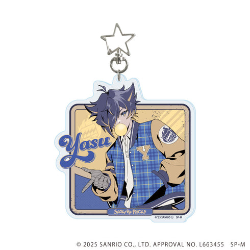 『SHOW BY ROCK!!』星型ナスカン付きデカアクリルキーホルダー07/ヤス(描き下ろしイラスト)
