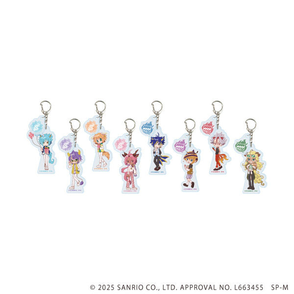 『SHOW BY ROCK!!』パーツ付きアクリルキーホルダー07/コンプリートセット(全8種)(ミニキャライラスト)