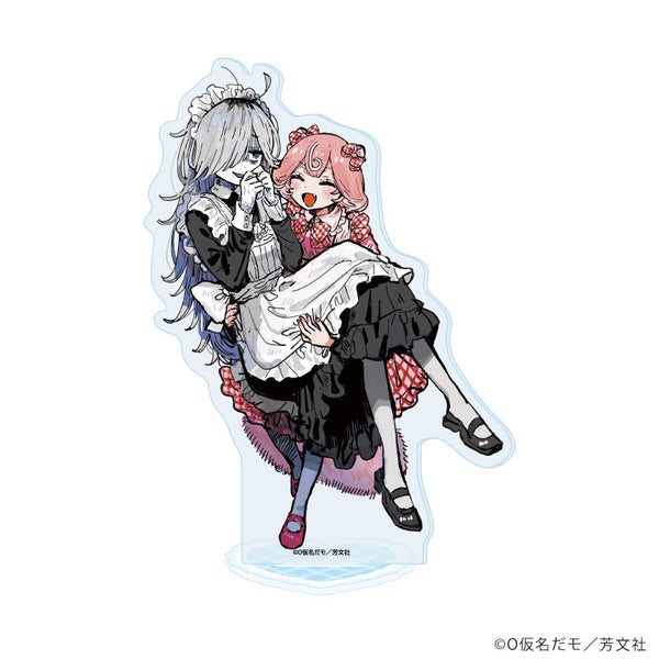 『へるしーへありーすけありー』アクリルスタンド02/波止場七草&秦ヨモギ(公式イラスト)