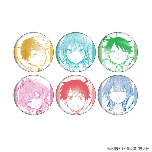 『彼女のリアルが切り抜けない!』缶バッジ01/コンプリートセット(全6種)(公式イラスト)