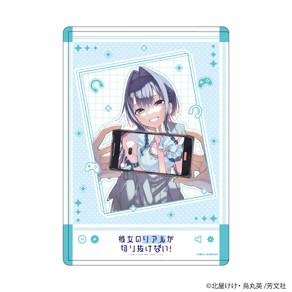 『彼女のリアルが切り抜けない!』キャラクリアケース01/西園寺琉衣(公式イラスト)