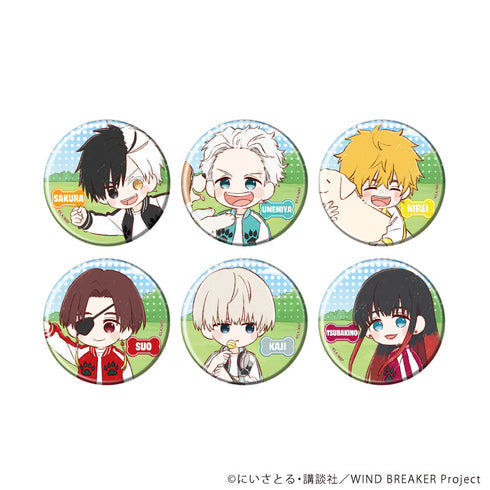 『WIND BREAKER』缶バッジ07/犬ver. ブラインド(全6種)(グラフアートイラスト)【BOX】【202606再販】