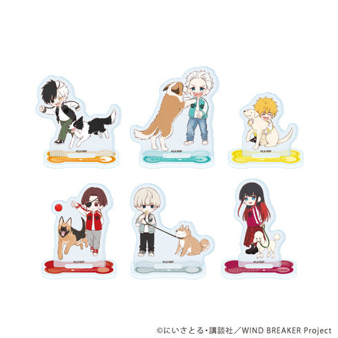 『WIND BREAKER』アクリルぷちスタンド03/犬ver. ブラインド(全6種)(グラフアートイラスト)【BOX】【202606再販】