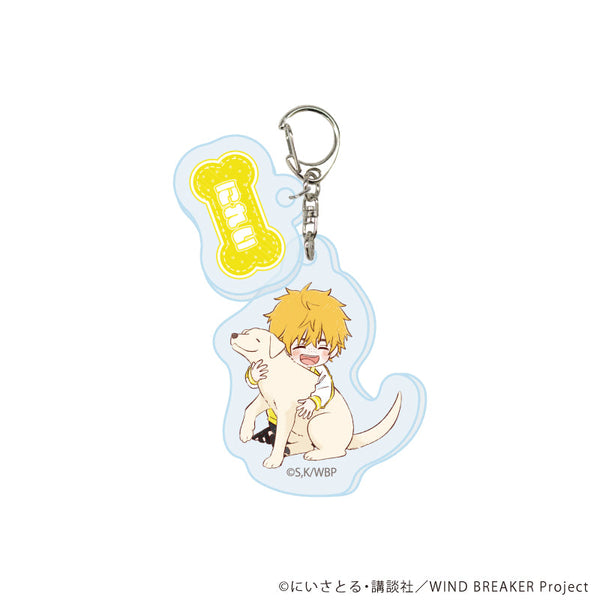 『WIND BREAKER』パーツ付きアクリルキーホルダー03/楡井 秋彦 犬ver.(グラフアートイラスト)