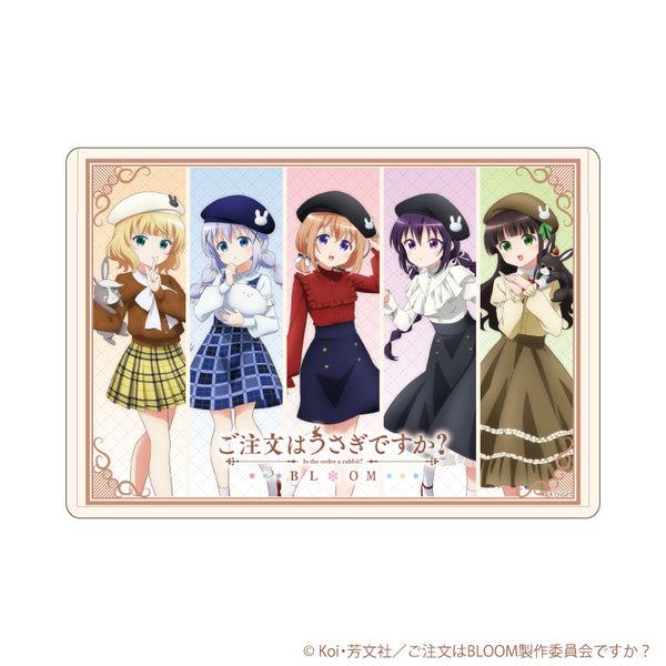 『ご注文はうさぎですか?BLOOM』キャラクリアケース02/ベレー帽ver.(描き下ろしイラスト)