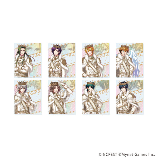 『夢王国と眠れる100人の王子様』アクリルカード12/コンプリートセット(全8種)(公式イラスト)