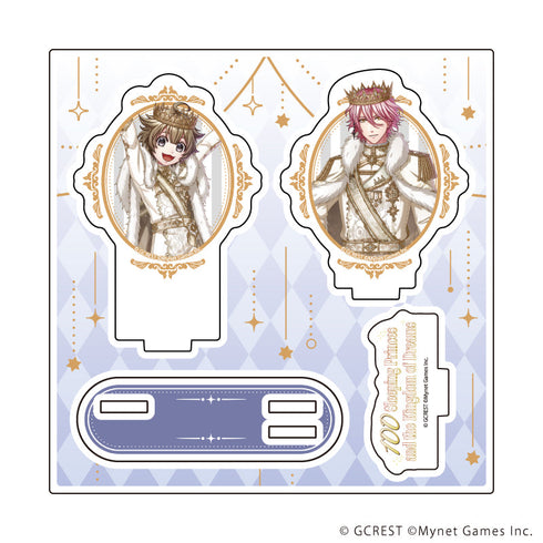 『夢王国と眠れる100人の王子様』アクリルスタンドプレート46/プロキオン&ルルス(公式イラスト)
