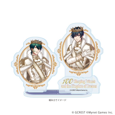 『夢王国と眠れる100人の王子様』アクリルスタンドプレート48/イヴァン&イザーク(公式イラスト)