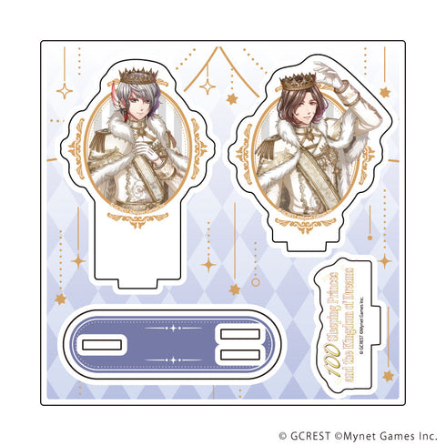 『夢王国と眠れる100人の王子様』アクリルスタンドプレート49/カノト&コロレ(公式イラスト)