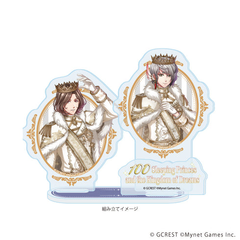 『夢王国と眠れる100人の王子様』アクリルスタンドプレート49/カノト&コロレ(公式イラスト)