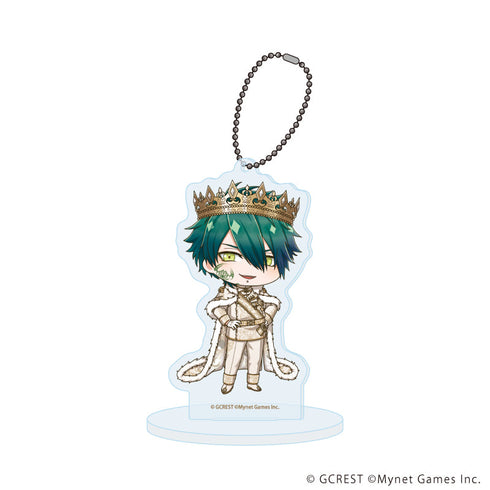 『夢王国と眠れる100人の王子様』アクリルスタンドキーホルダー63/イザーク(ミニキャライラスト)