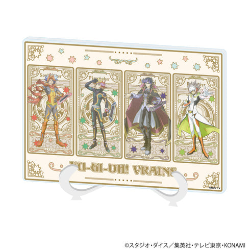 『遊☆戯☆王VRAINS』アクリルアートボード(A5サイズ)04/集合デザイン(ANTRAITEイラスト)
