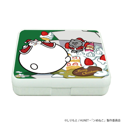 『ンめねこ』小物ケース02/ケーキver(描き下ろしイラスト)