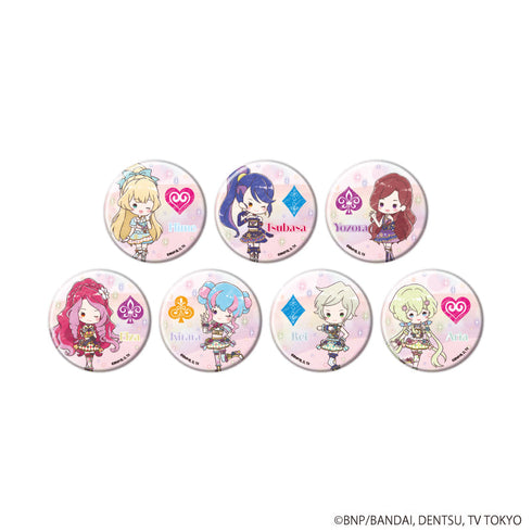 『アイカツスターズ!』缶バッジ07/スクールドレスver. コンプリートセット(全7種)(グラフアートイラスト)