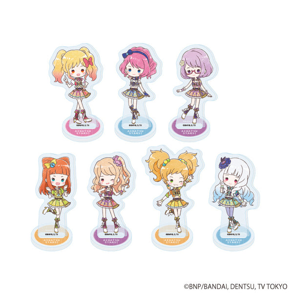 『アイカツスターズ!』アクリルぷちスタンド03/スクールドレスver. コンプリートセット(全7種)(グラフアートイラスト)