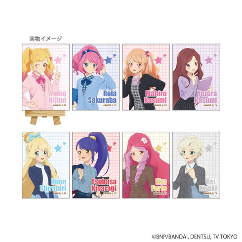『アイカツスターズ!』キャンバスボードミニ03/オフィスガールver. コンプリートセット(全8種)(描き下ろしイラスト)