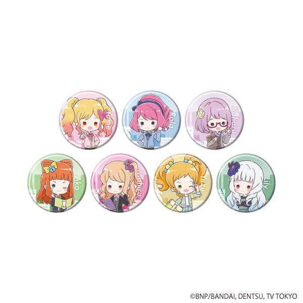 『アイカツスターズ!』缶バッジ08/オフィスガールver. コンプリートセット(全7種)(グラフアートイラスト)