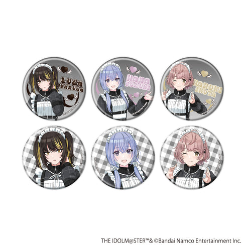 『アイドルマスター シャイニーカラーズ』缶バッジ10/黒色天使ver. コンプリートセット(全6種)(描き下ろしイラスト)