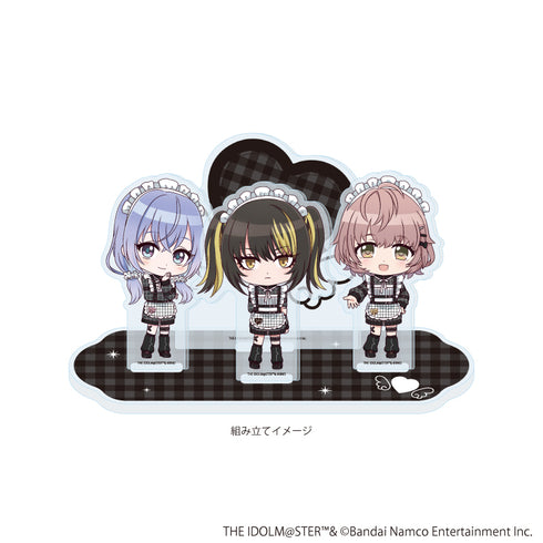 『アイドルマスター シャイニーカラーズ』アクリルジオラマ11/283プロ コメティック 黒色天使ver.(ミニキャライラスト)