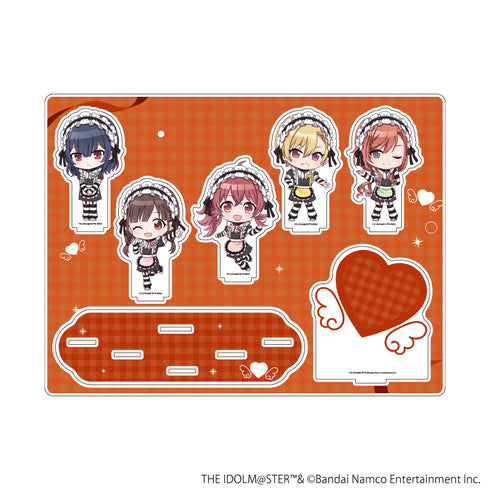 『アイドルマスター シャイニーカラーズ』アクリルジオラマ12/283プロ 放課後クライマックスガールズ 黒色天使ver.(ミニキャライラスト)