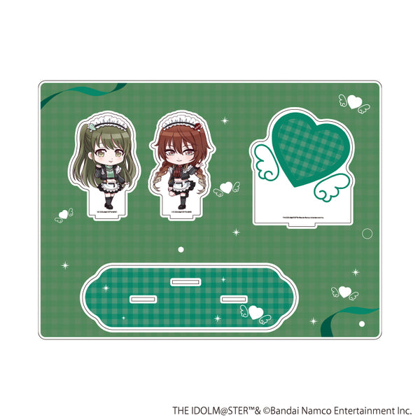 『アイドルマスター シャイニーカラーズ』アクリルジオラマ13/283プロ シーズ 黒色天使ver.(ミニキャライラスト)