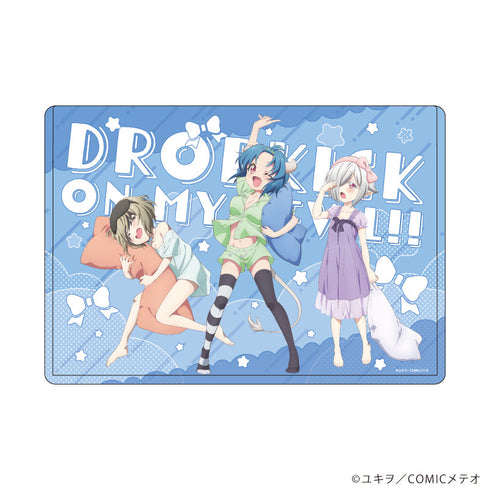 『邪神ちゃんドロップキック』キャラクリアケース07/ミノス&ペルセポネ2世&ぺこら(描き下ろしイラスト)