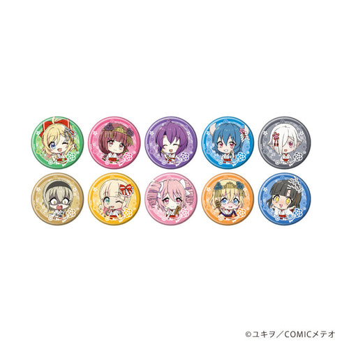 『邪神ちゃんドロップキック』缶バッジ06/コンプリートセット(全10種)(ミニキャライラスト)