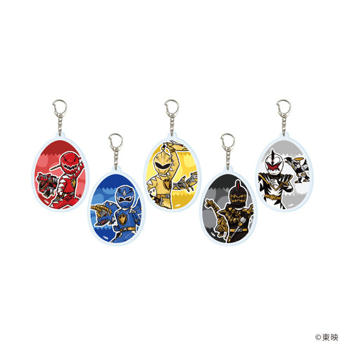 『爆竜戦隊アバレンジャー』アクリルキーホルダー01/コンプリートセット(全5種)(グラフアートイラスト)