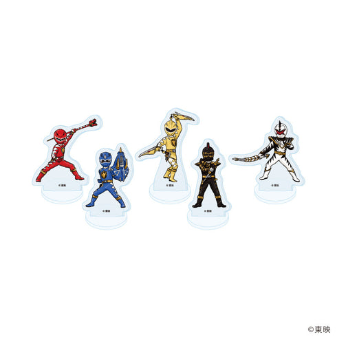 『爆竜戦隊アバレンジャー』アクリルぷちスタンド01/コンプリートセット(全5種)(グラフアートイラスト)