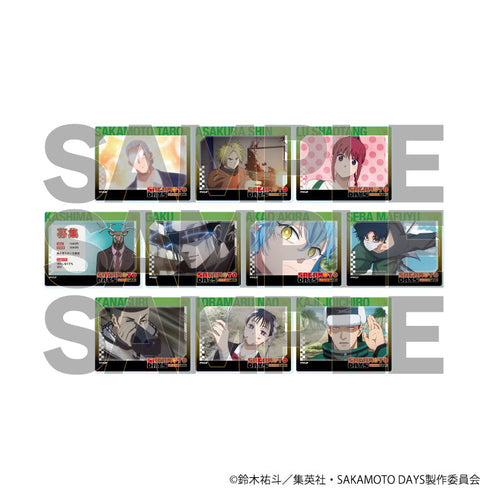 『SAKAMOTO DAYS』アクリルカード16/コンプリートセット(全10種)(場面写イラスト)