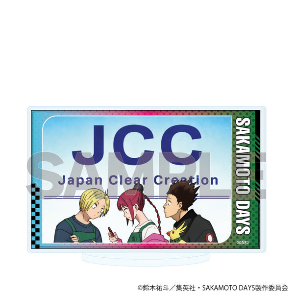 『SAKAMOTO DAYS』アクリルスタンド71/朝倉シン&陸少糖&眞霜平助(場面写イラスト)