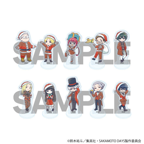 『SAKAMOTO DAYS』アクリルぷちスタンド11/クリスマスver. コンプリートセット(全10種)(グラフアートイラスト)