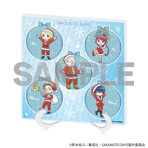 『SAKAMOTO DAYS』アクリルアートボード07/デザインA クリスマスver.(グラフアートイラスト)