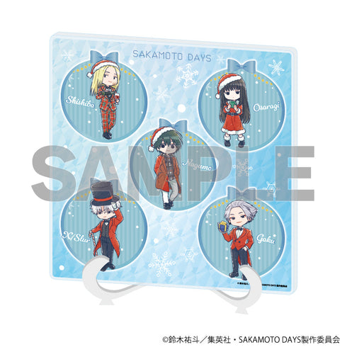 『SAKAMOTO DAYS』アクリルアートボード08/デザインB クリスマスver.(グラフアートイラスト)