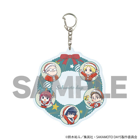 『SAKAMOTO DAYS』デカアクリルキーホルダー20/デザインA クリスマスver.(グラフアートイラスト)【202609再販】