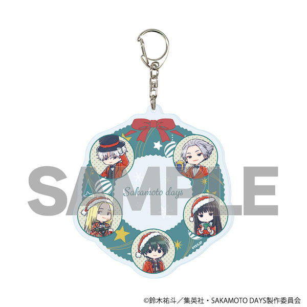 『SAKAMOTO DAYS』デカアクリルキーホルダー21/デザインB クリスマスver.(グラフアートイラスト)