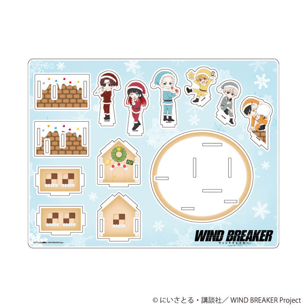 『WIND BREAKER』アクリルジオラマ03/クリスマスお菓子ver.(グラフアートイラスト)