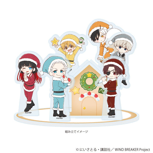 『WIND BREAKER』アクリルジオラマ03/クリスマスお菓子ver.(グラフアートイラスト)