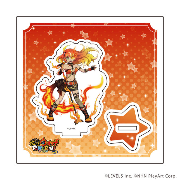 『妖怪ウォッチ ぷにぷに』アクリルスタンドプレート07/米良獅子乃 2ndコーデ(公式イラスト)