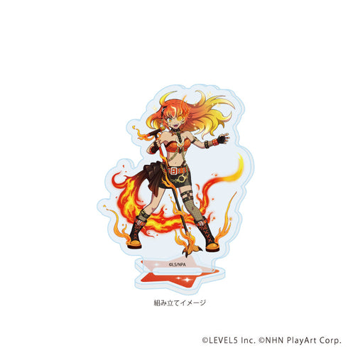 『妖怪ウォッチ ぷにぷに』アクリルスタンドプレート07/米良獅子乃 2ndコーデ(公式イラスト)