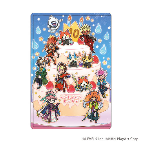 『妖怪ウォッチ ぷにぷに』キャラクリアケース01/集合デザイン(グラフアートイラスト)