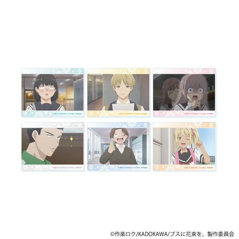 『ブスに花束を。』アクリルカード01/コンプリートセット(全6種)(公式イラスト)