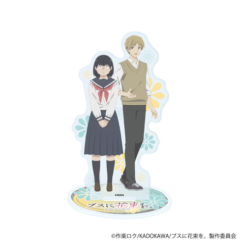 『ブスに花束を。』アクリルスタンド01/田端 花&上野 陽介(公式イラスト)