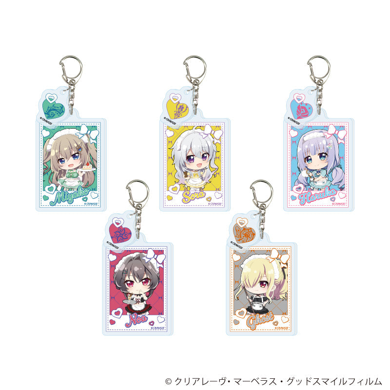 9-nine- Ruler's Crown』パーツ付きアクリルキーホルダー01/メイドver