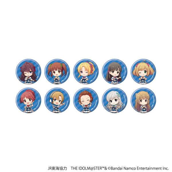 JR 东海 x iDOLM@STER 系列 TR@VEL MEDLEY!!!!!!罐头徽章02/全套(10种)