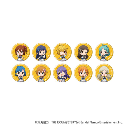 JR 东海 x iDOLM@STER 系列 TR@VEL MEDLEY!!!!!!罐头徽章03/全套(10种)